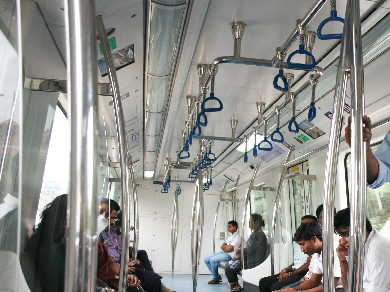 Metro coach interiors