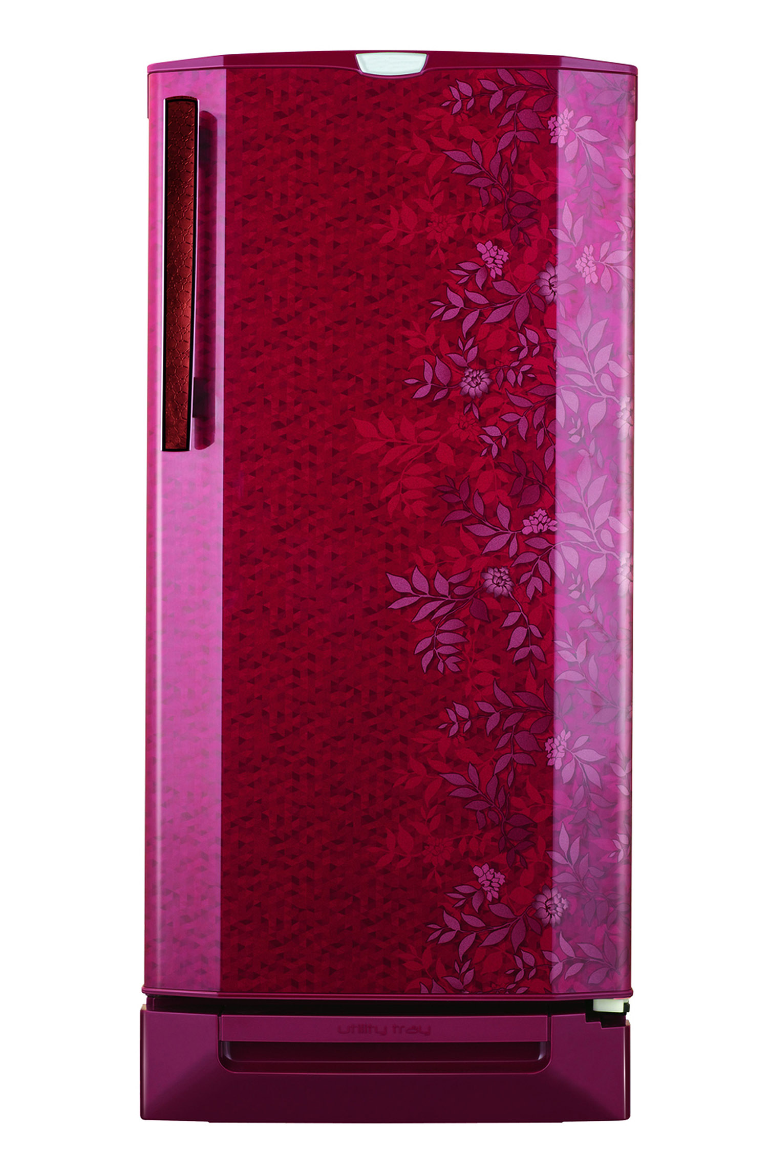 Decorative refrigerator in pink